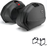 Maletas Laterales K33N 33 Lt + Portamaletas Lateral Monokey - Kappa Moto Compatible Con Honda Nc 750 S (2016-2020)