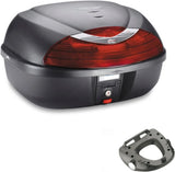 Maleta K42N 42 Lt + Portaequipaje Monolock - Kappa Moto Compatible Con Yamaha Mt-10 (2016-2021)