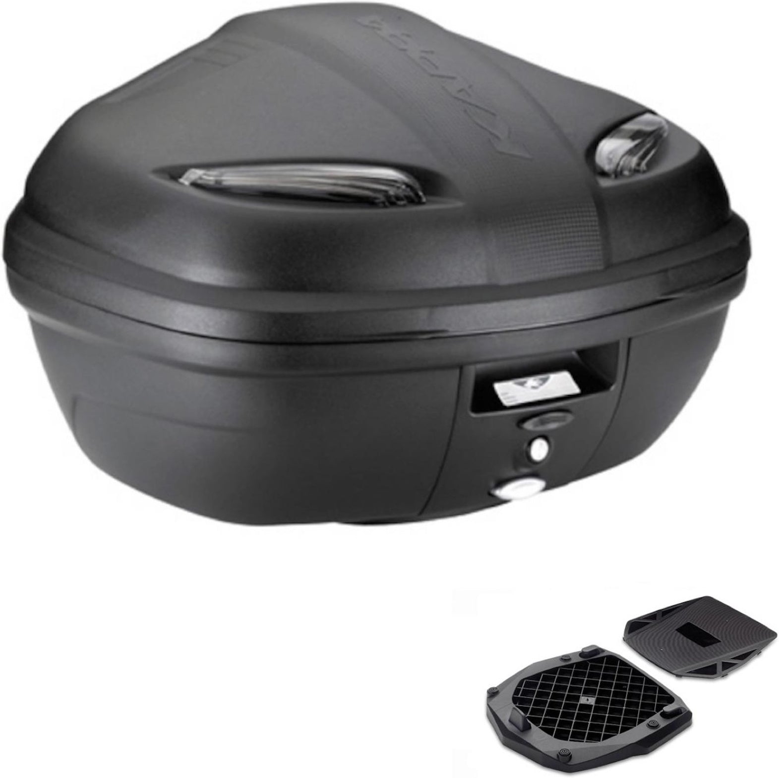 Top Case K47Nt + Rear Rack Manta - Kappa Moto Compatible With Kymco X-Town 125 - 300 City (2020-2023)