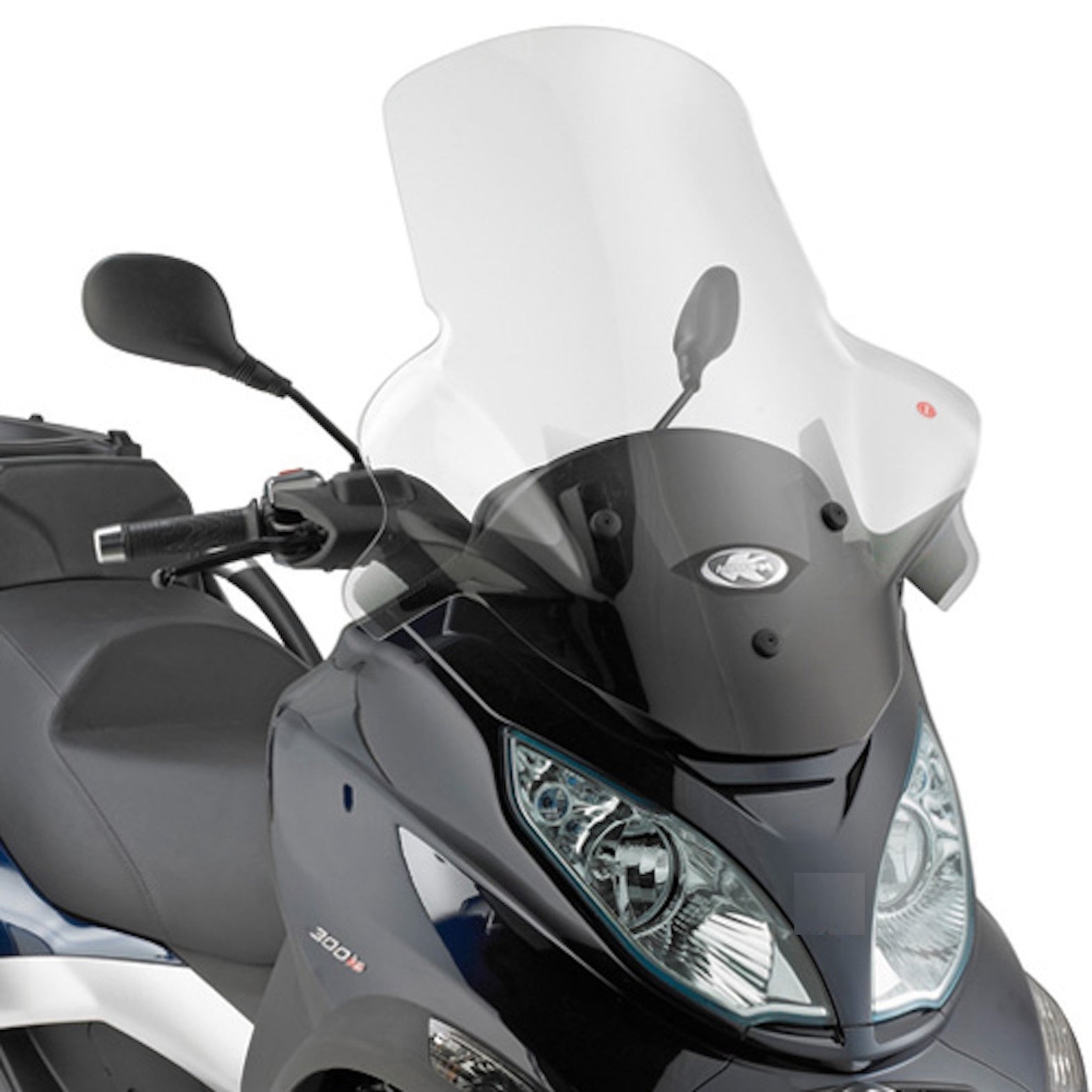 Wind-Screen - Kappa Moto Compatible With Piaggio Mp3 300 - 500 Sport Ie (2015-2017)