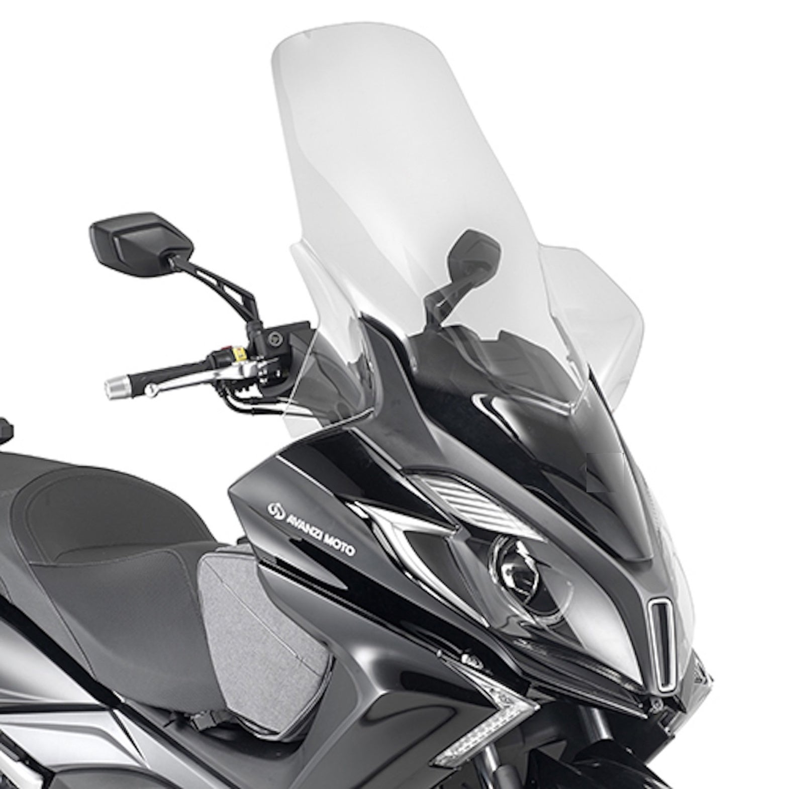 Wind-Screen - Kappa Moto Compatible With Kymco Downtown 125 - 350 I Abs (2015-2023)