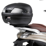 Rear Rack Monolock - Kappa Moto Compatible With Piaggio Beverly 125 - 300 - 350 Ie (2010-2020)
