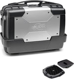 Maleta Kgr33 + Adaptador Garda - Kappa Moto Compatible Con Benelli Trk 502 (2021-2023)