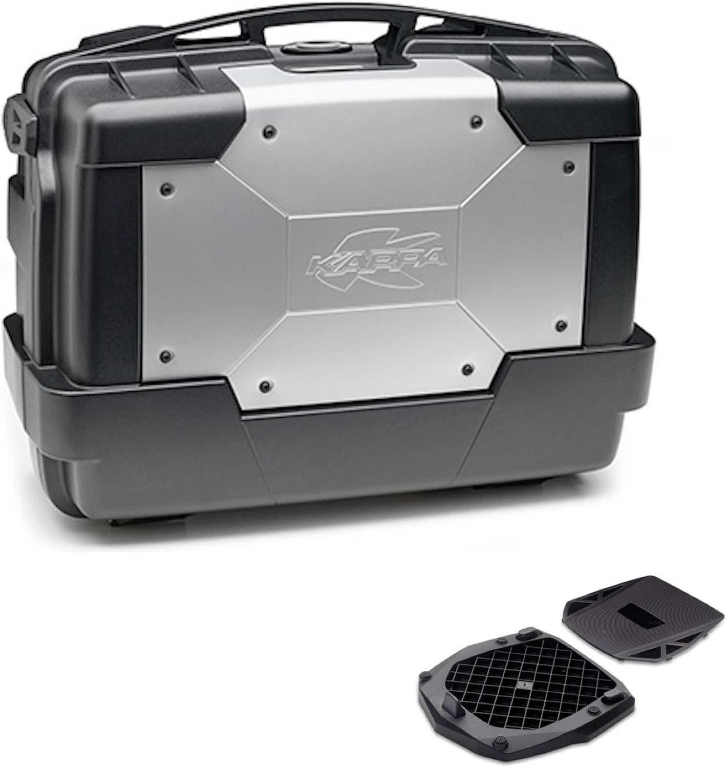 Top Case Kgr33 + Rear Rack Garda - Kappa Moto Compatible With Moto Guzzi V7 Iii Stone (2017-2020)