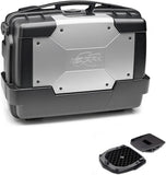Maleta Kgr33 + Adaptador Garda - Kappa Moto Compatible Con Yamaha T-Max 530 (2012-2016)