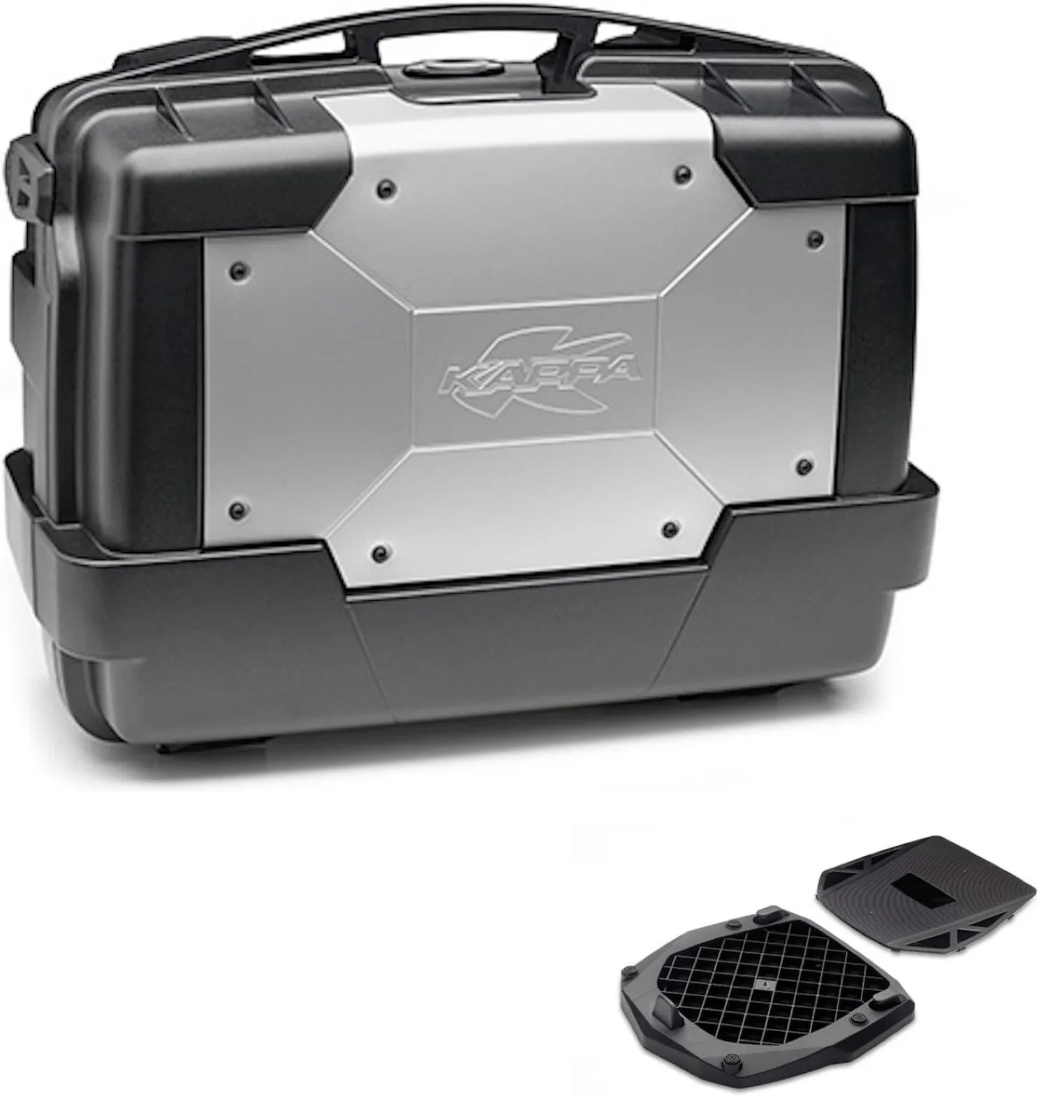 Maleta Kgr33 + Adaptador Garda - Kappa Moto Compatible Con Mbk Skycruiser 125 (2010-2012)