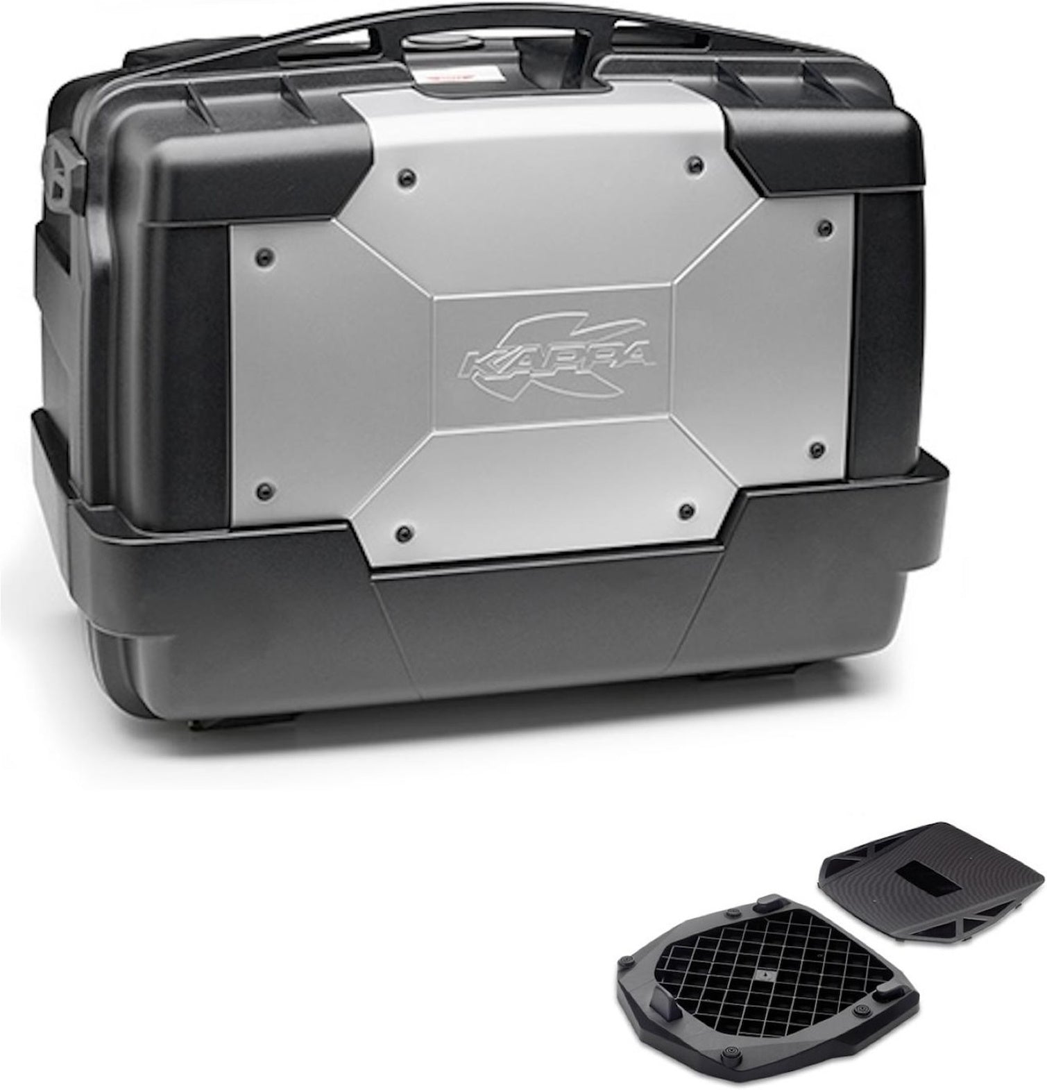 Top Case Kgr46 + Rear Rack Garda - Kappa Moto Compatible With Triumph Bonneville T120 (2016-2023)