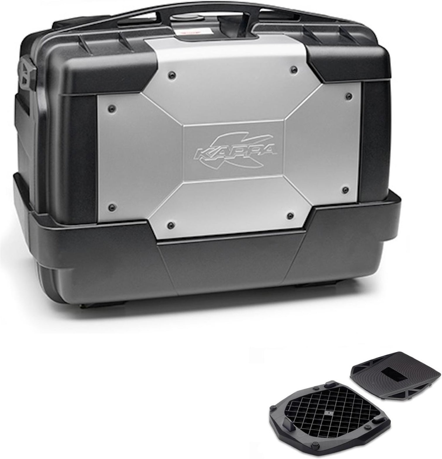 Top Case Kgr46 + Rear Rack Garda - Kappa Moto Compatible With Mbk Skycruiser 125 (2010-2012)