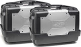 Side-Cases Kgr46Pack2 Garda 46 Lt + Side-Case Holder Monokey - Kappa Moto Compatible With Bmw F 650 Gs Dakar (2000-2003)