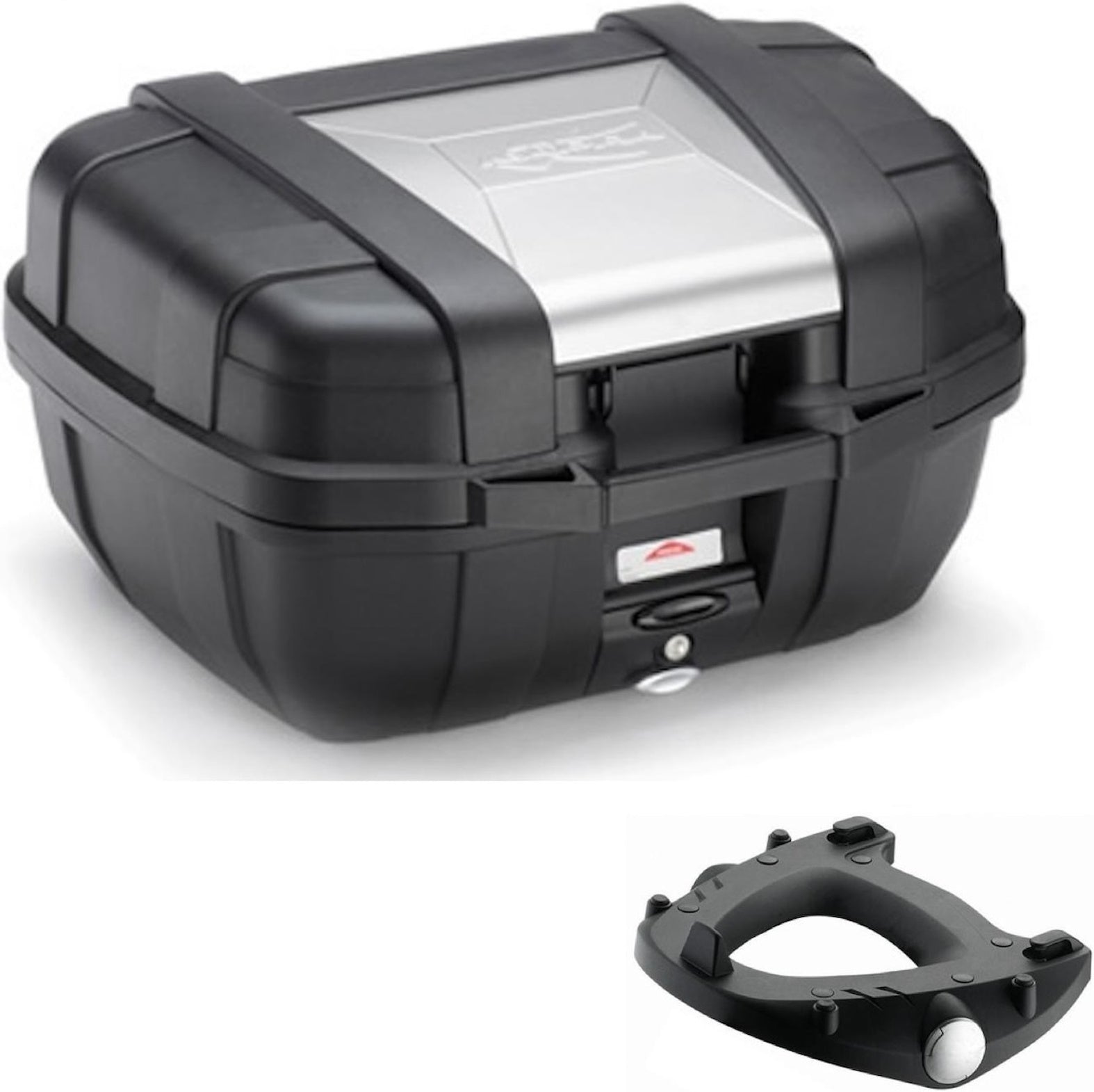 Top Case Kgr52 + Rear Rack Garda - Kappa Moto Compatible With Kymco Dtx 360 (2021-2023)