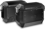 Side-Cases Kms36B K'Mission + Rapid Release Side-Case Holder Aluminium - Kappa Moto Compatible With Triumph Tiger 800 Xc - Xr (2011-2017)