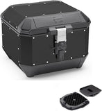 Top Case Kms44B + Rear Rack K'Mission Aluminium - Kappa Moto Compatible With Triumph Tiger 800 Xc - Xr (2011-2017)