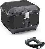 Maleta Kms44B + Adaptador K'Mission Aluminio - Kappa Moto Compatible Con Honda X-Adv 750 (2017-2020)