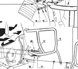 Defensas Motor - Kappa Moto Compatible Con Honda Africa Twin 750 (1996-2002)