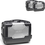 Maleta Kgr46 + Maletas Kgr46 + Soporte + Portamaletas - Kappa Moto Compatible Con Triumph Bonneville T100 (2017-2022)