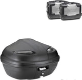 Maleta K47Nt + Maletas Kgr46 + Soporte + Portamaletas - Kappa Moto Compatible Con Triumph Bonneville T100 (2017-2022)