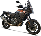 Tubo De Escape Con Homologación Acústica Acero Inox Copa Carbono - Termignoni Compatible Con Ktm 1290 Super Adventure (2019-2020)