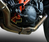 Colectores De Escape Sin Catalizador Acero - Gpr Compatible Con Ktm 125 Duke (2017-2020)