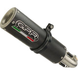 Complete Catalytic Exhaust System With Sound Certification M3 Black Titanium - Gpr Compatible With Aprilia Rs 660 (2021-2024)