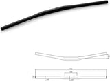 Handlebar Drag Bar Ø22-29 Rizoma Black