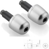 Couple Bar-End Plugs Ma302A - Rizoma Compatible With Bmw G 310 Gs (2018-2019)