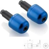 Couple Bar-End Plugs Ma302U - Rizoma Compatible With Ducati Scrambler 800 Full Throttle (2015-2019)