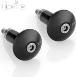 Couple Bar-End Plugs Ma531B - Rizoma Compatible With Mv Agusta Brutale 989 R (2007-2011)