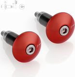Couple Bar-End Plugs Ma531R - Rizoma Compatible With Ducati Scrambler 800 Desert Sled (2017-2019)