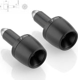 Couple Bar-End Plugs Ma532B - Rizoma Compatible With Ducati Scrambler 800 Desert Sled (2017-2019)