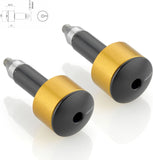 Couple Bar-End Plugs Ma533G - Rizoma Compatible With Kawasaki Z 1000 (2007-2013)