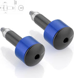 Couple Bar-End Plugs Ma533U - Rizoma Compatible With Kawasaki Z 1000 Abs (2013-2016)