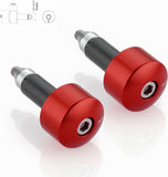 Couple Bar-End Plugs Ma534R - Rizoma Compatible With Ducati Scrambler 800 Sixty2 (2015-2019)