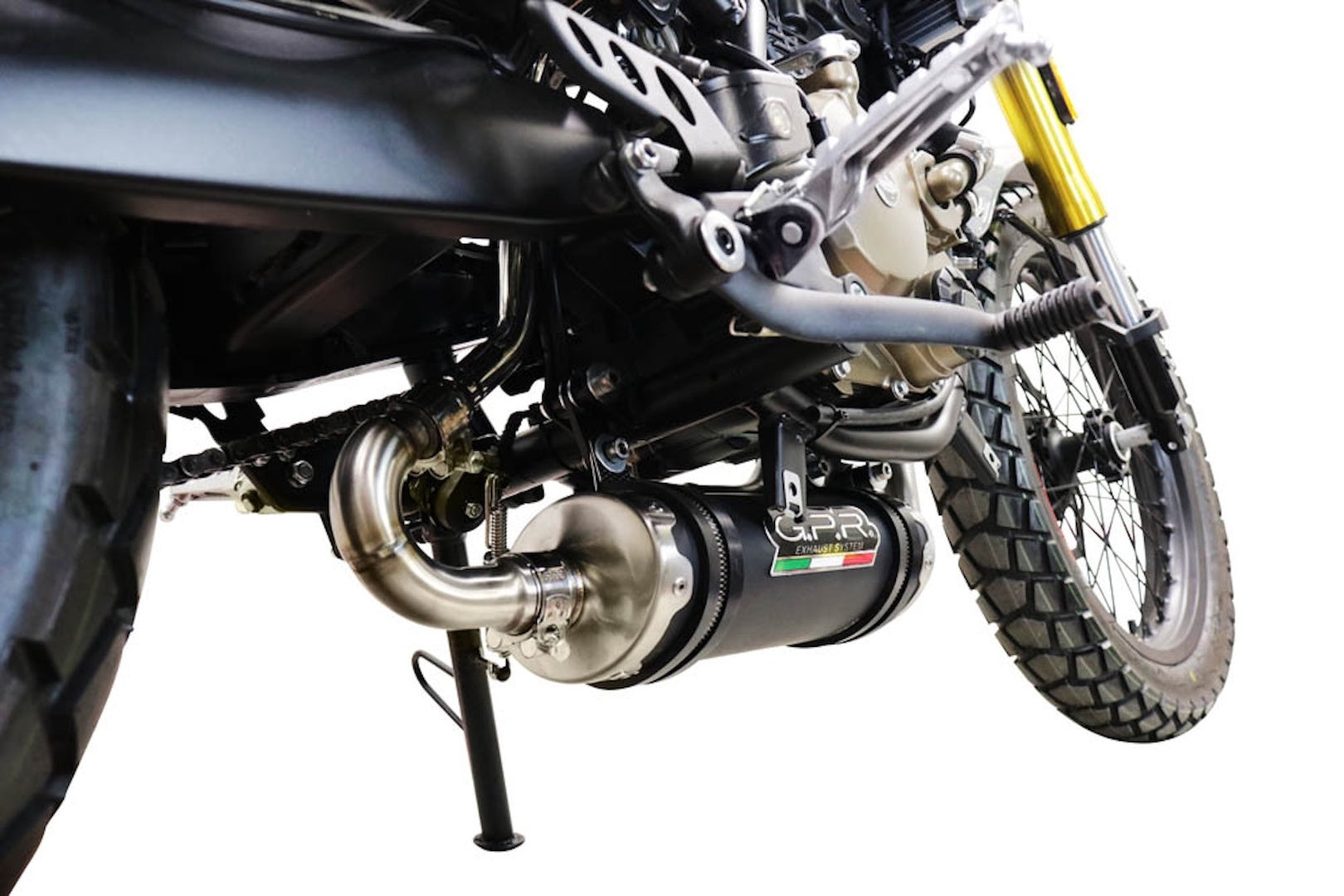 Non-Catalytic Exhaust Manifolds Stainless Steel - Gpr Compatible With Fb Mondial Smx 125 Enduro (2021-2023)