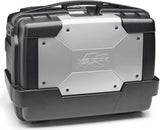 Maleta Kgr46 Garda 46 Lt + Portaequipaje Monokey - Kappa Moto Compatible Con Honda X-Adv 750 (2017-2019)