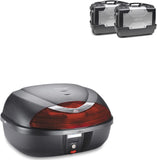 Maleta K42N + Maletas Kgr33 + Soporte + Portamaletas - Kappa Moto Compatible Con Honda Vfr 800 (1998-2001)