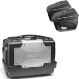 Maleta Kgr46 + Maletas K22N + Soporte + Portamaletas - Kappa Moto Compatible Con Honda Nc 750 S - Dct (2014-2015)