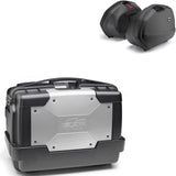 Maleta Kgr46 + Maletas K33N + Soporte + Portamaletas - Kappa Moto Compatible Con Honda Cbf 1000 - Abs (2006-2009)