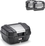 Maleta Kgr52 + Maletas Kgr33 + Soporte + Portamaletas - Kappa Moto Compatible Con Honda Vfr 800 (1998-2001)