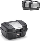 Maleta Kgr52 + Maletas Kgr46 + Soporte + Portamaletas - Kappa Moto Compatible Con Honda Vfr 800 (1998-2001)