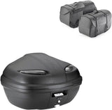 Maleta K47Nt + Alforjas Kmlw01 + Soporte + Portamaletas - Kappa Moto Compatible Con Yamaha Mt-07 (2018-2020)