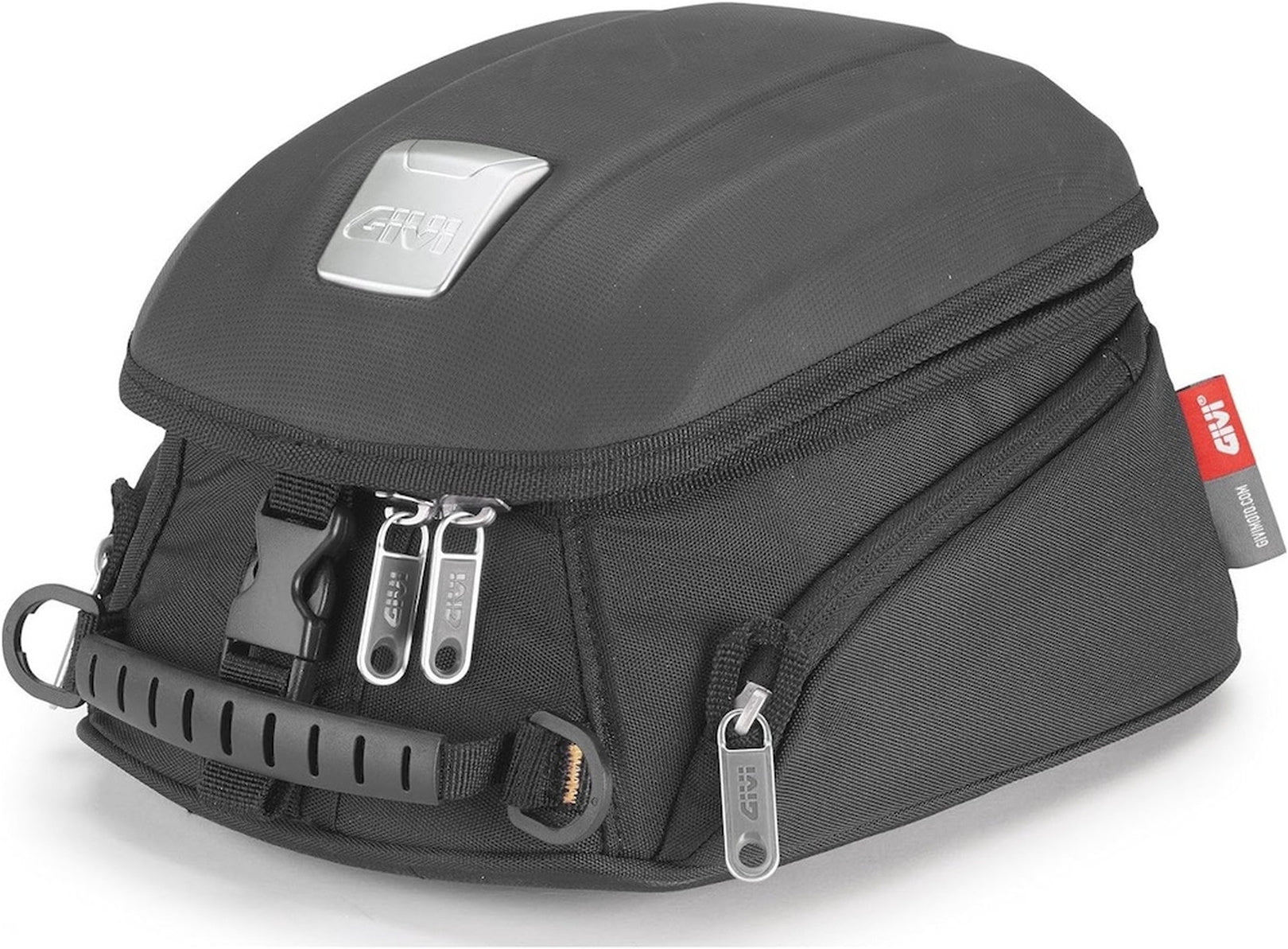 Tanklock Black Tank Bag - 5 Lt Mt504 Nylon - Givi Compatible With Aprilia Etv 1000 Caponord (2001-2010)