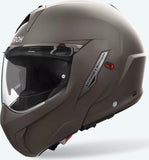 Casco Modular Para Moto Airoh Mathisse Ii - Mth291 Thermoplastic Hrt Bronce Mate Color Talla Xl