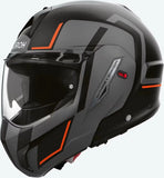 Casco Modular Para Moto Airoh Mathisse Ii - Mth2G32 Thermoplastic Hrt Naranja Mate Genius Talla Xxxl