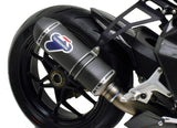 Complete Exhaust System Without Catalytic Converter And Without Sound Certification Relevance Carbon T Carbon Cap - Termignoni Compatible With Mv Agusta F3 675 (2012-2020)