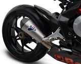Tubo De Escape Con Homologación Acústica Relevance Full Titano Copa Carbono - Termignoni Compatible Con Mv Agusta F3 675 (2012-2020)