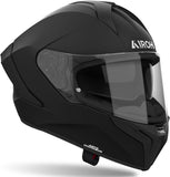 Full-Face Motorcycle Helmet Airoh Matryx - Mx11 Composite Carbon Matte Black Color Size S