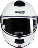 Flip-Up Travelling Motorcycle Helmet Nolan N100-6 White Classico 305 Size M