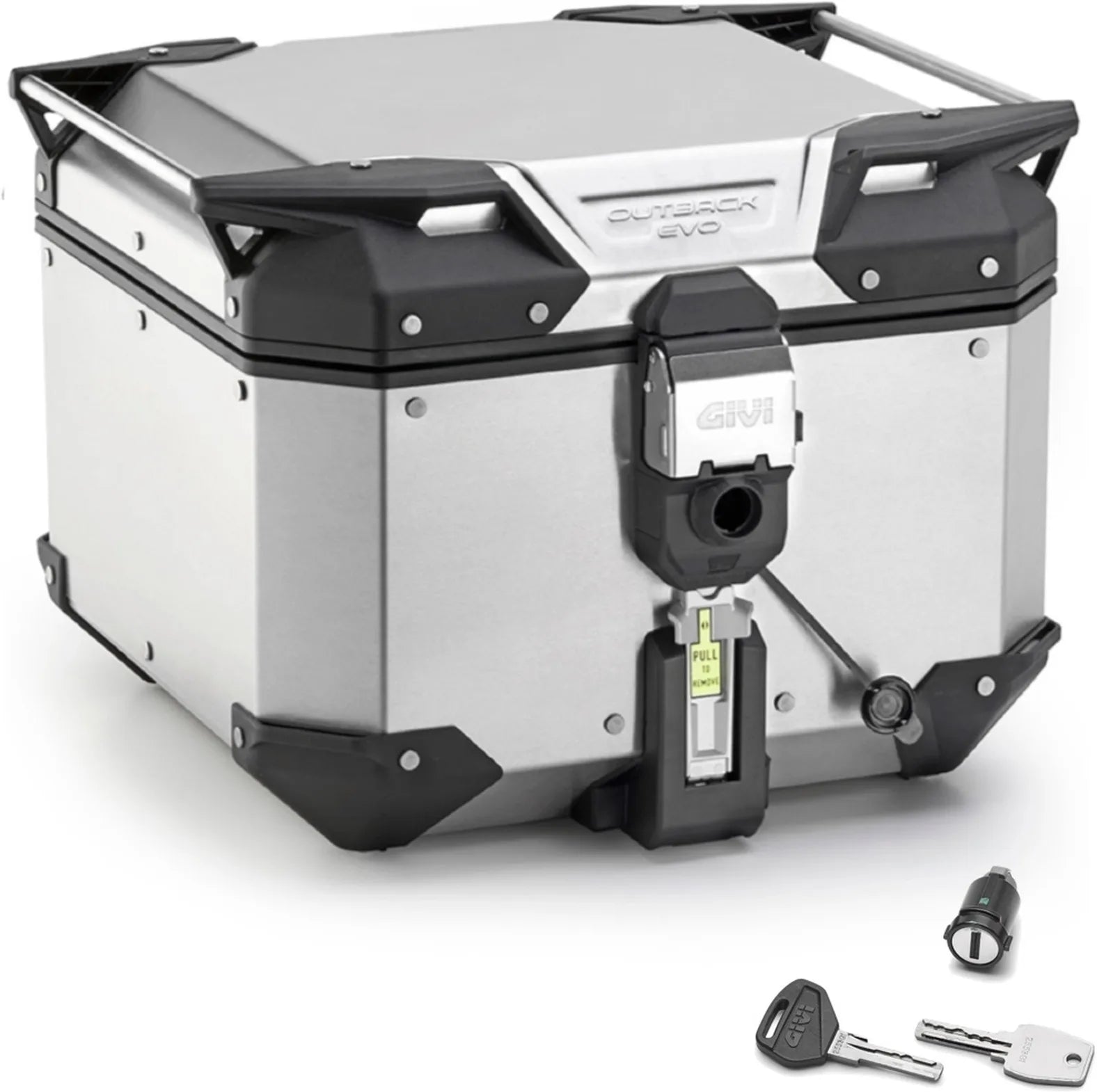 Baúl Monokey Trekker Outback Evo Smart Aluminio 42 Lt 6Kg Trekker Outback Evo Smart Aluminio - Givi Compatible Con Ktm 1290 Super Adventure (2015-2016)