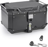 Baúl Monokey Trekker Outback Evo Smart Aluminio Negro 58 Lt 6Kg Trekker Outback Evo Smart Aluminio - Givi Compatible Con Ktm 1290 Super Adventure (2015-2016)