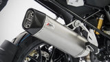 Tubo De Escape Con Homologación Acústica Acero Copa Carbono - Zard Compatible Con Bmw R 1200 Gs (2019-2020)